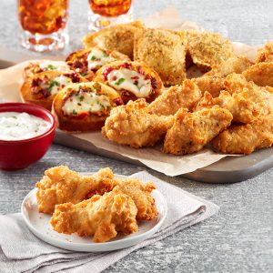 Breaded Chicken Wings - 5lbs